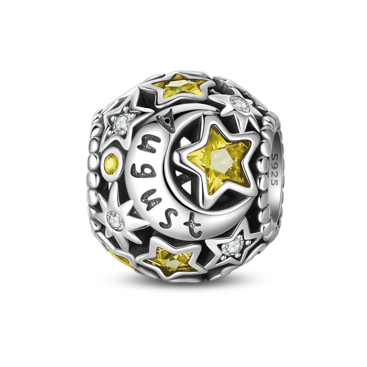 Liora Atelier Star & Moon Birthstone Charm