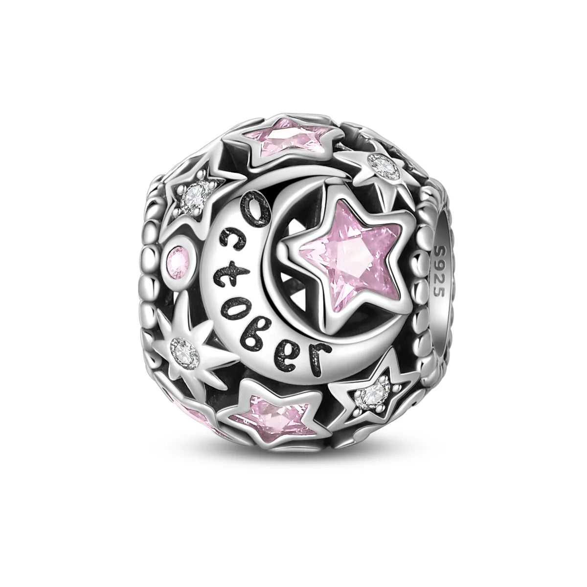 Liora Atelier Star & Moon Birthstone Charm