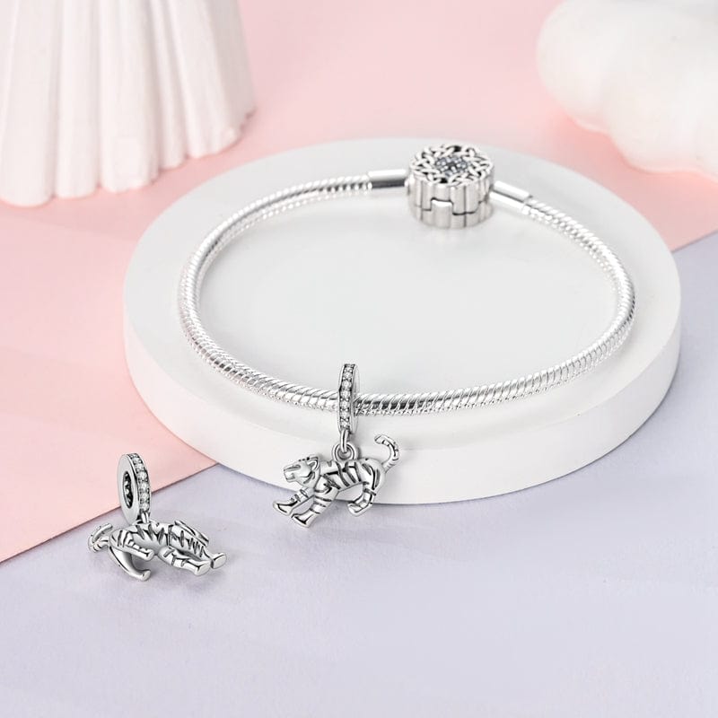 Liora Atelier Striped Tiger Dangle Charm