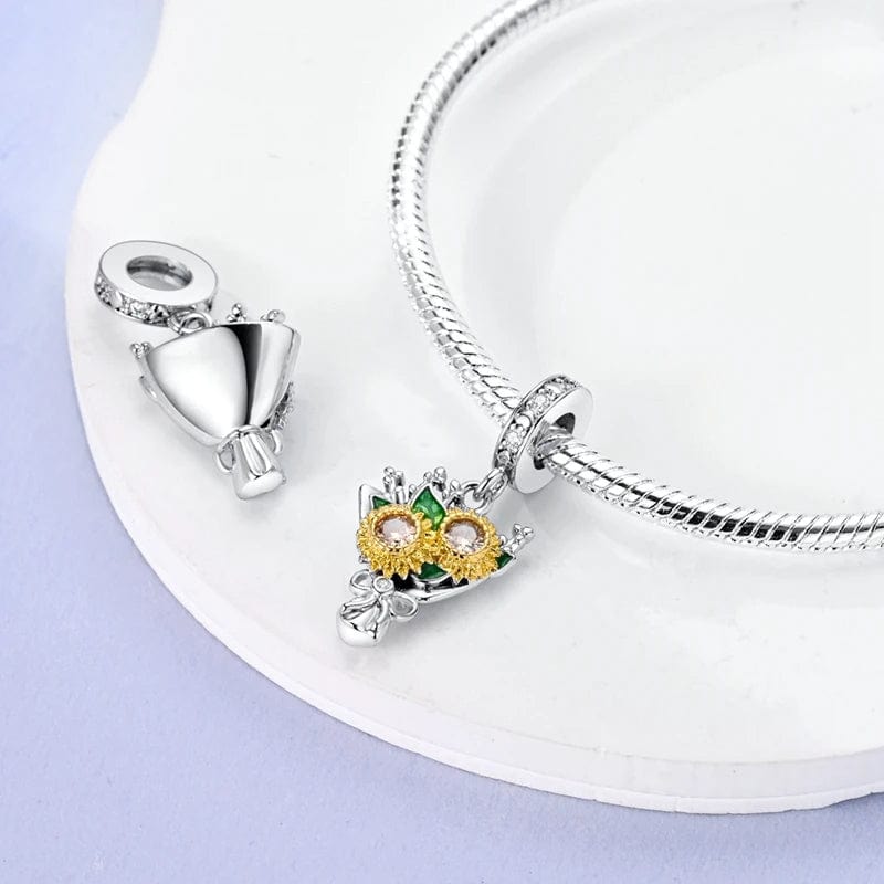 Liora Atelier Sunflower Vase Charm