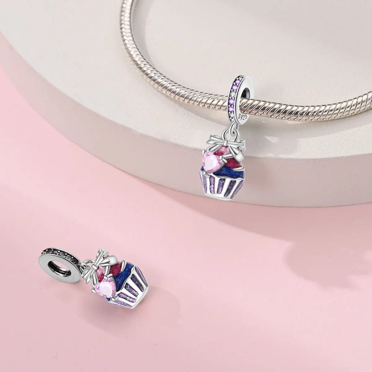 Liora Atelier Sweet Cupcake Dangle Charm