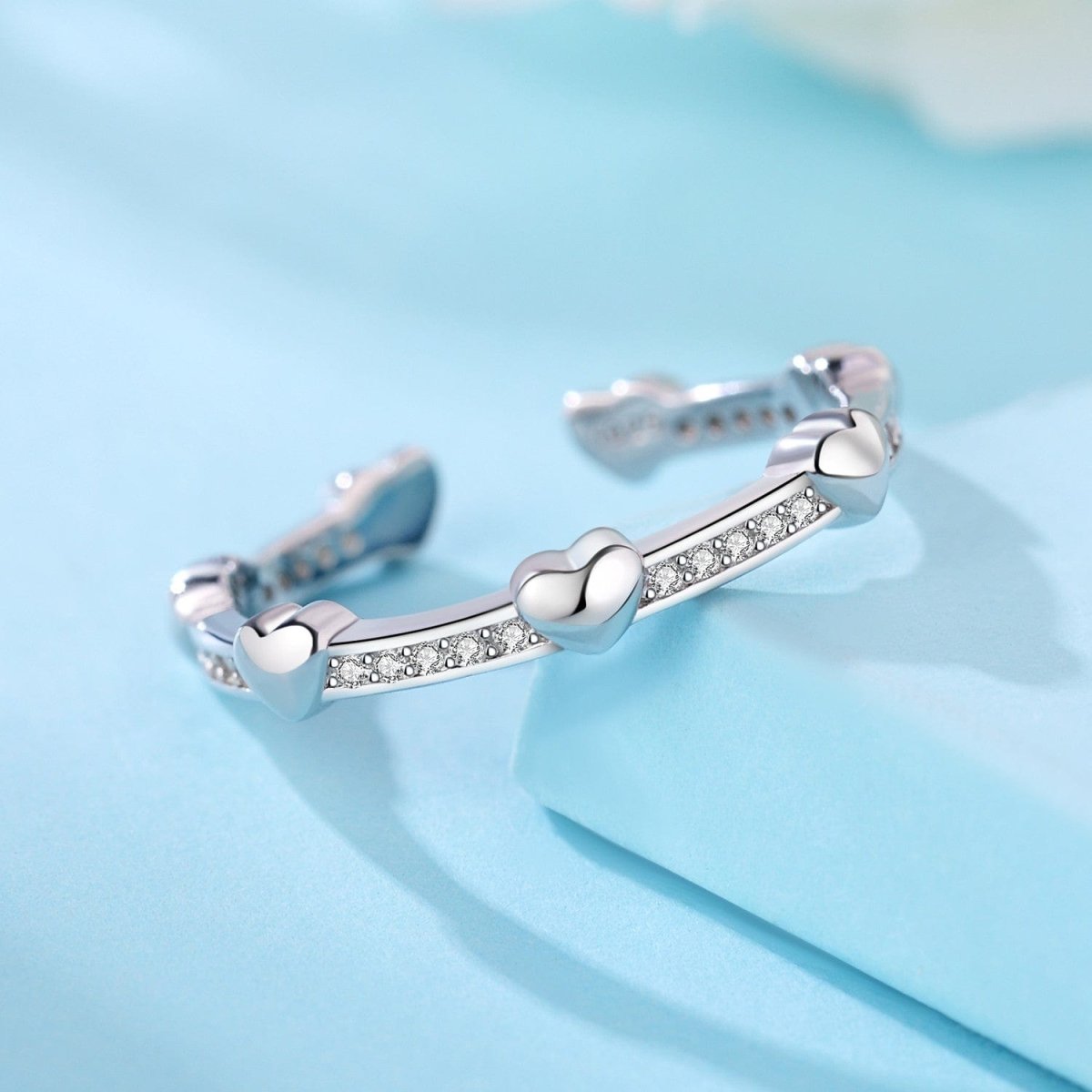 Liora Atelier Sweetheart Sterling Silver Adjustable Ring