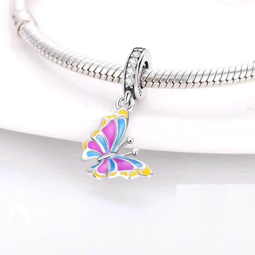 Liora Atelier Temperature Changing Color Butterfly Dangle Charm