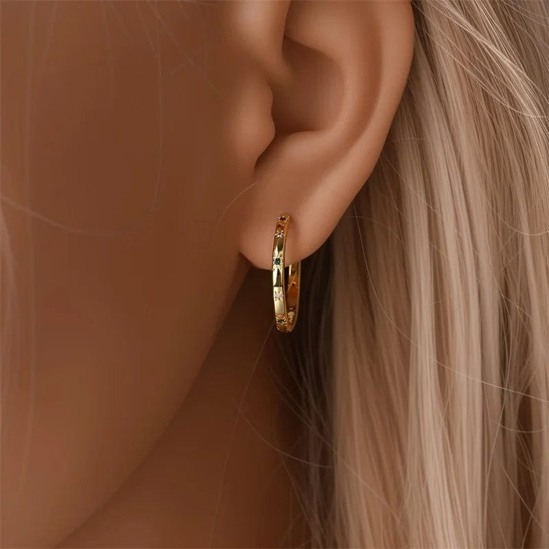Liora Atelier Timeless Gold Hoop Earrings
