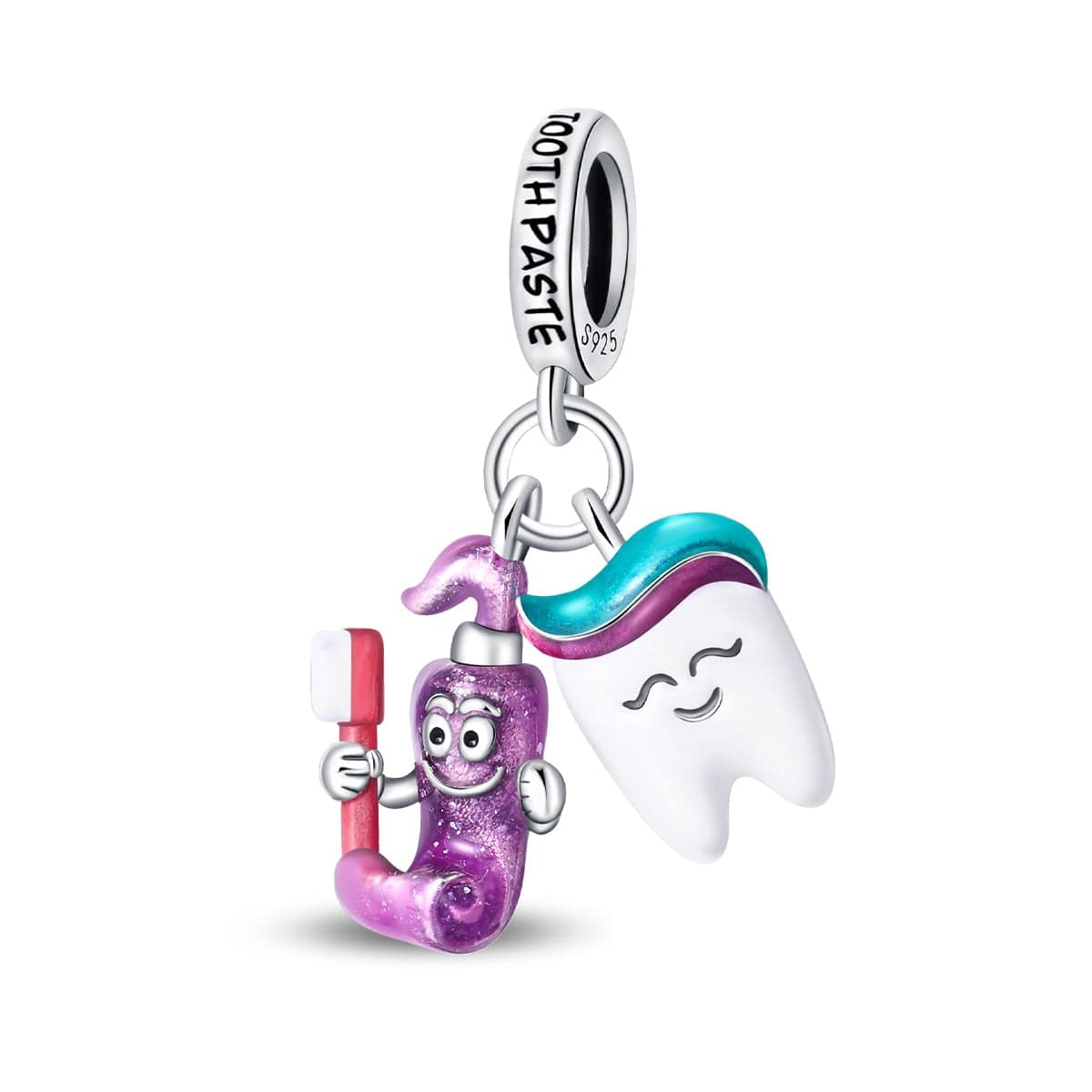Liora Atelier Toothpaste & Tooth Smile Dangle Charm