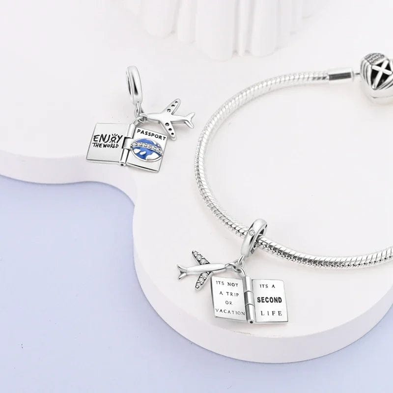 Liora Atelier Openable Passport Dangle Charm