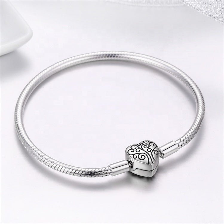 Liora Atelier Tree of Life Heart Clasp Charm Bracelet