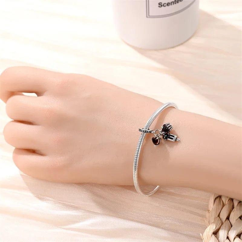 Liora Atelier Triple Chocolate Ice Cream Cake Dangle Charm