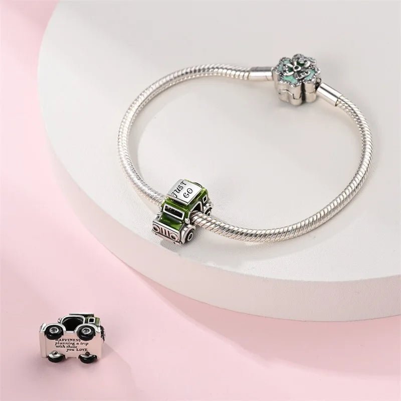 Liora Atelier Adventure On The Road Two - tone Car Charm