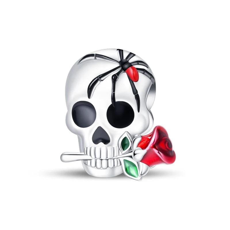 Liora Atelier Venomous Rose Skull Charm
