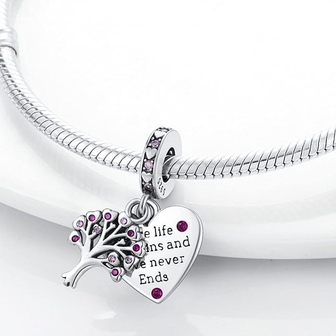 Liora Atelier Where Life Begins And Love Never Ends Tree of Life Charm
