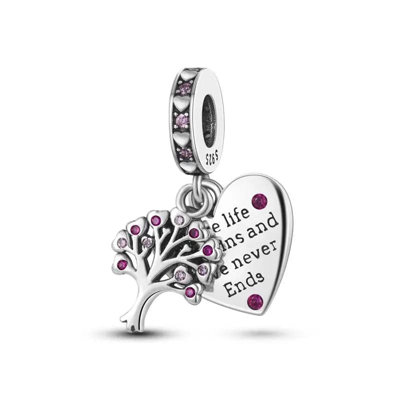 Liora Atelier Where Life Begins And Love Never Ends Tree of Life Charm