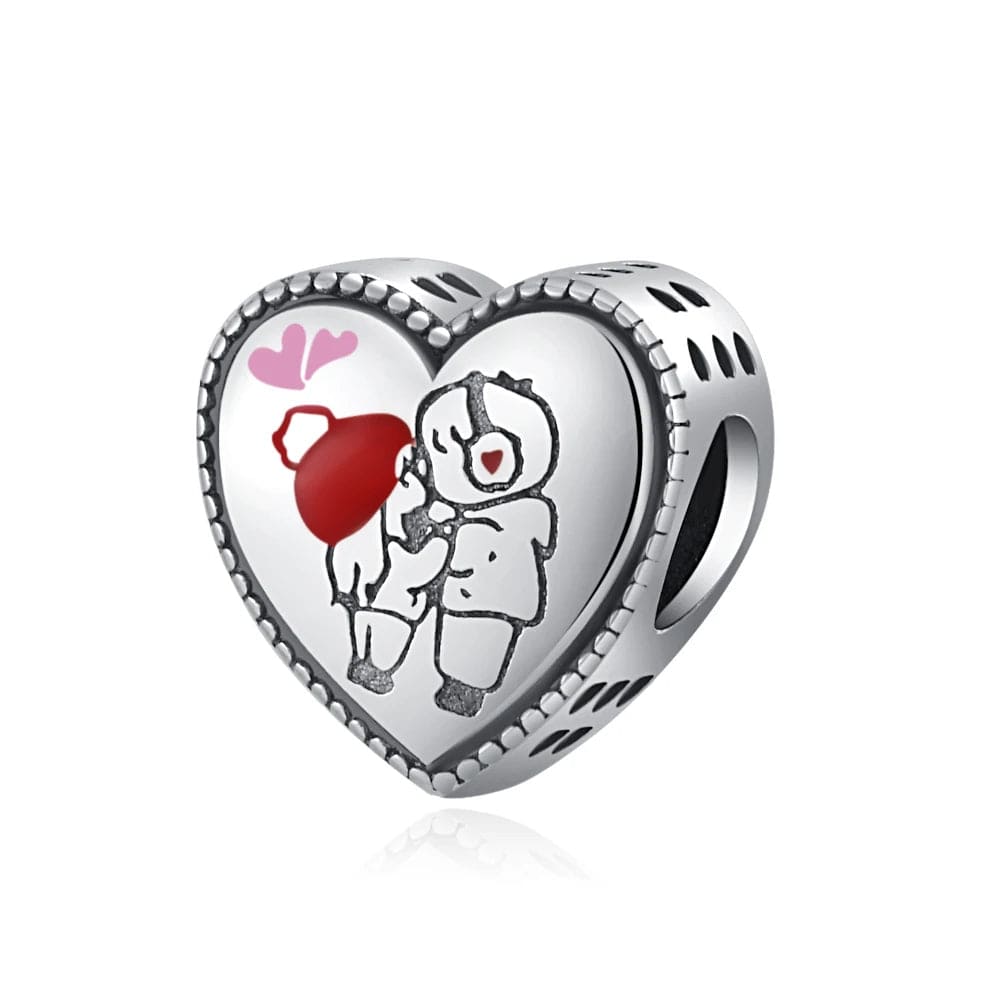 Liora Atelier Winter Couple Love Heart Charm