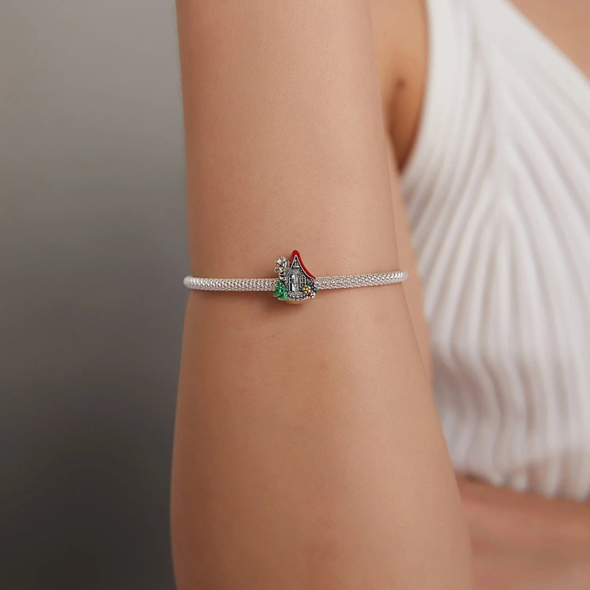 Liora Atelier Wolf and Grandma’s Cottage Fairy Tale Charm