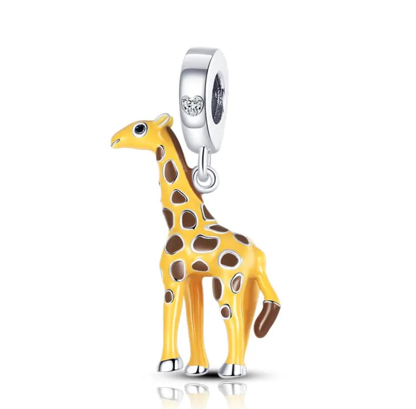 Liora Atelier Yellow Giraffe Dangle Charm
