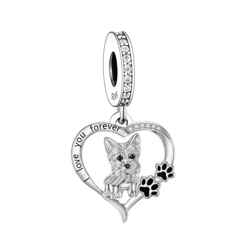 Liora Atelier Yorkshire Terrier Forever Love Charm