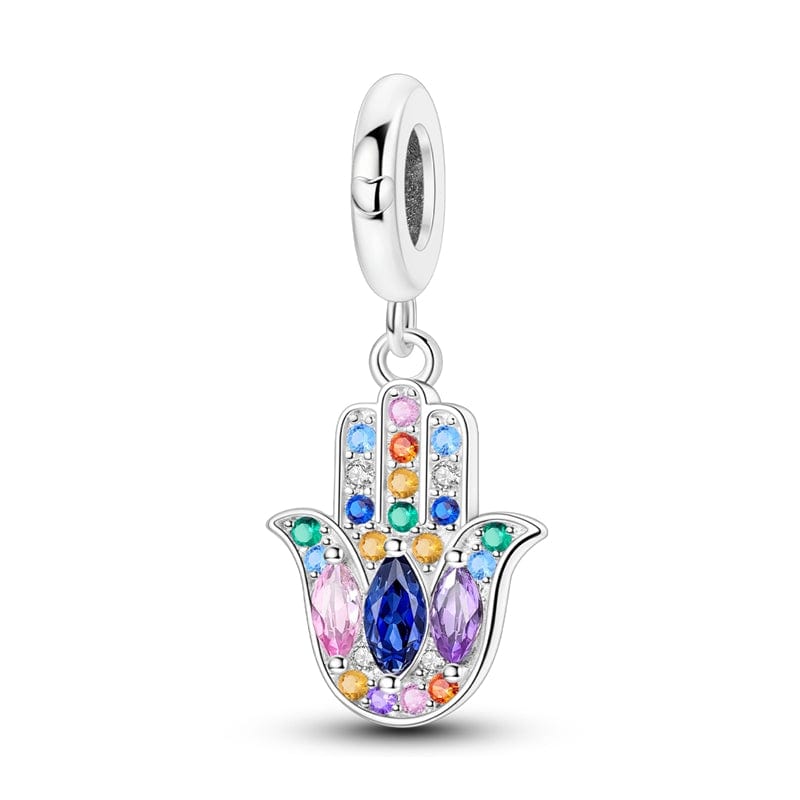 Protective Hamsa Hand Dangle Charm