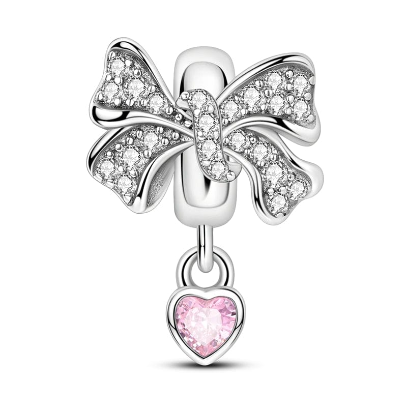 Sparkling Bow Charm