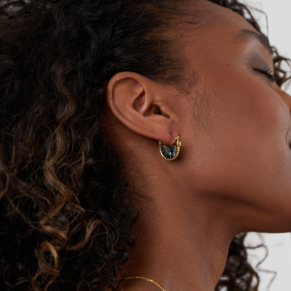 Amalfi Türkis Muschelkette