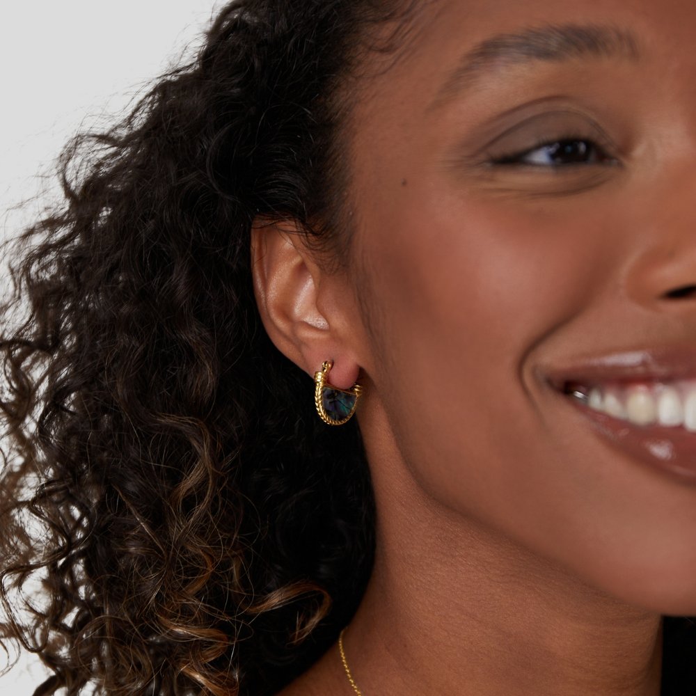 Amalfi Türkis Muschelkette