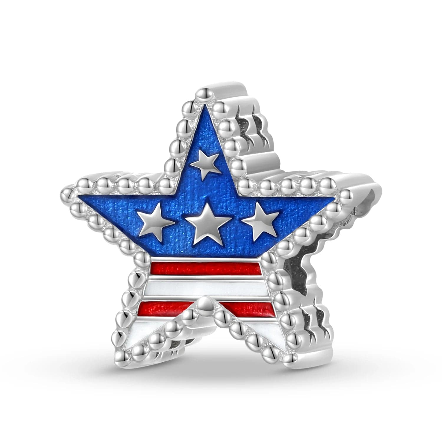 Liora Atelier American Flag Star Charm