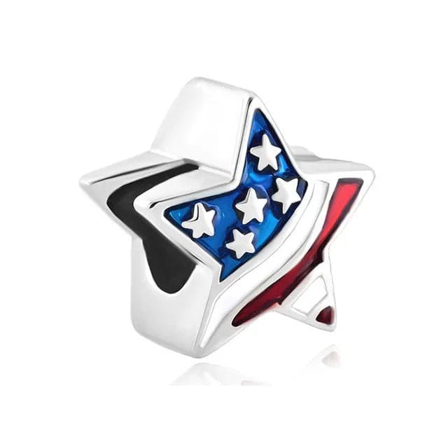 Liora Atelier American Patriotic Star Charm