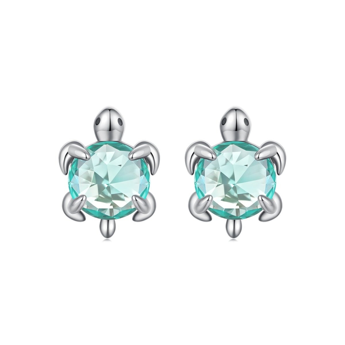 Liora Atelier Aqua Sea Turtle Stud Earrings