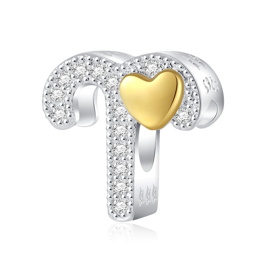 Liora Atelier Gold Heart & Pavé Crystals Astrology Signs Zodiac Constellation Charms
