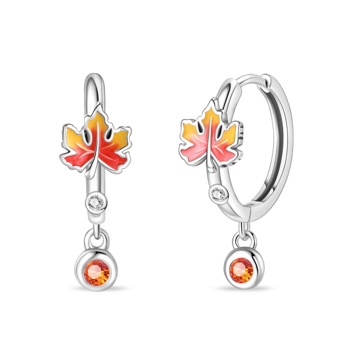 Liora Atelier Autumn Glow Maple Leaf Earrings
