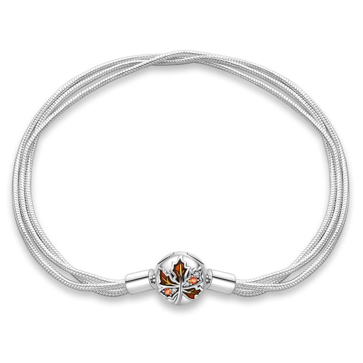 Liora Atelier Autumn Maple Leaf Multi - Strand Bracelet