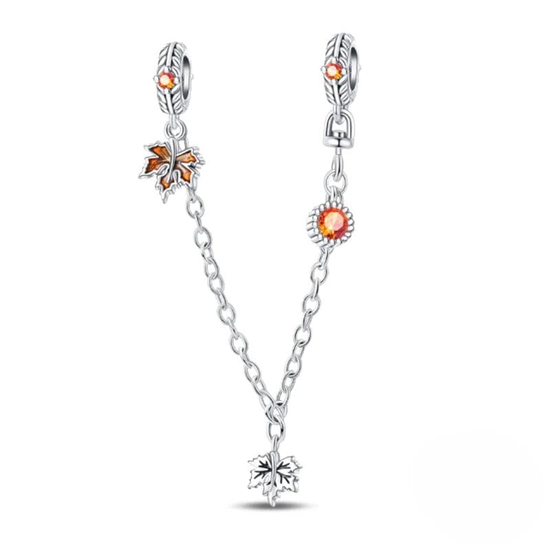 Liora Atelier Autumn Maple Leaf Safety Chain