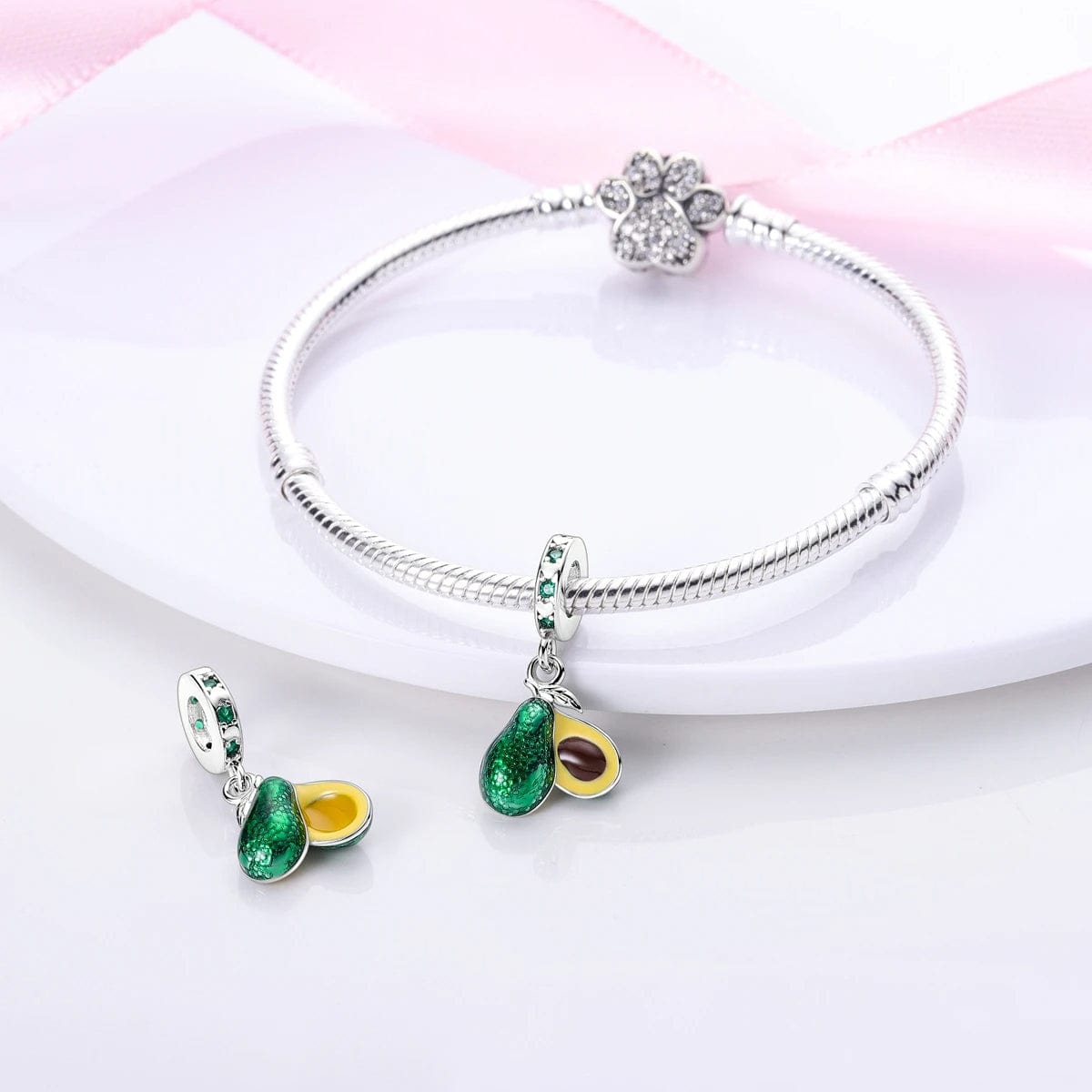 Liora Atelier Avocado Double Dangle Charm