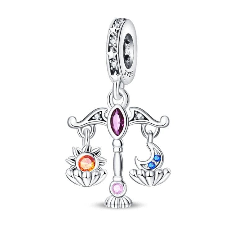 Liora Atelier Balancing Scales with Moon & Sun Dangle Charm