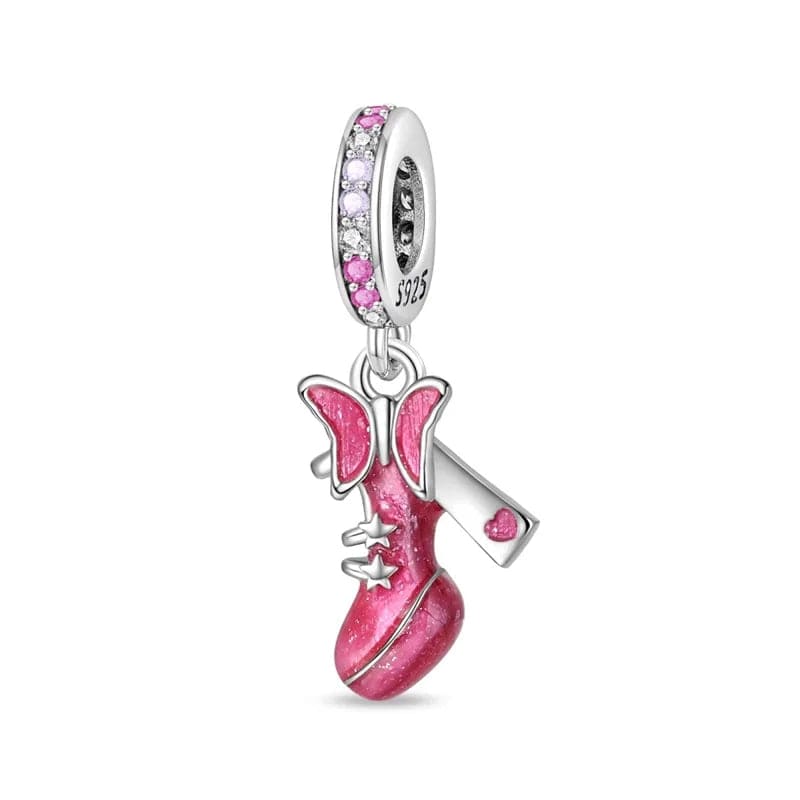 Liora Atelier Barbie High Heels and Butterfly Charm