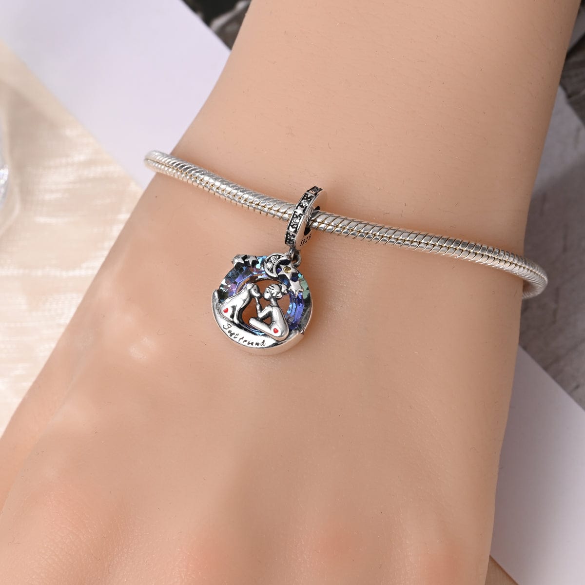 Liora Atelier Best Friend Moonlit Crystal Dangle Charm