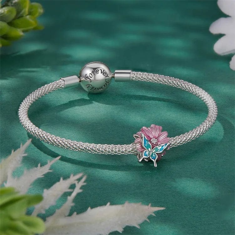Liora Atelier Blooming Flower & Butterfly Charm