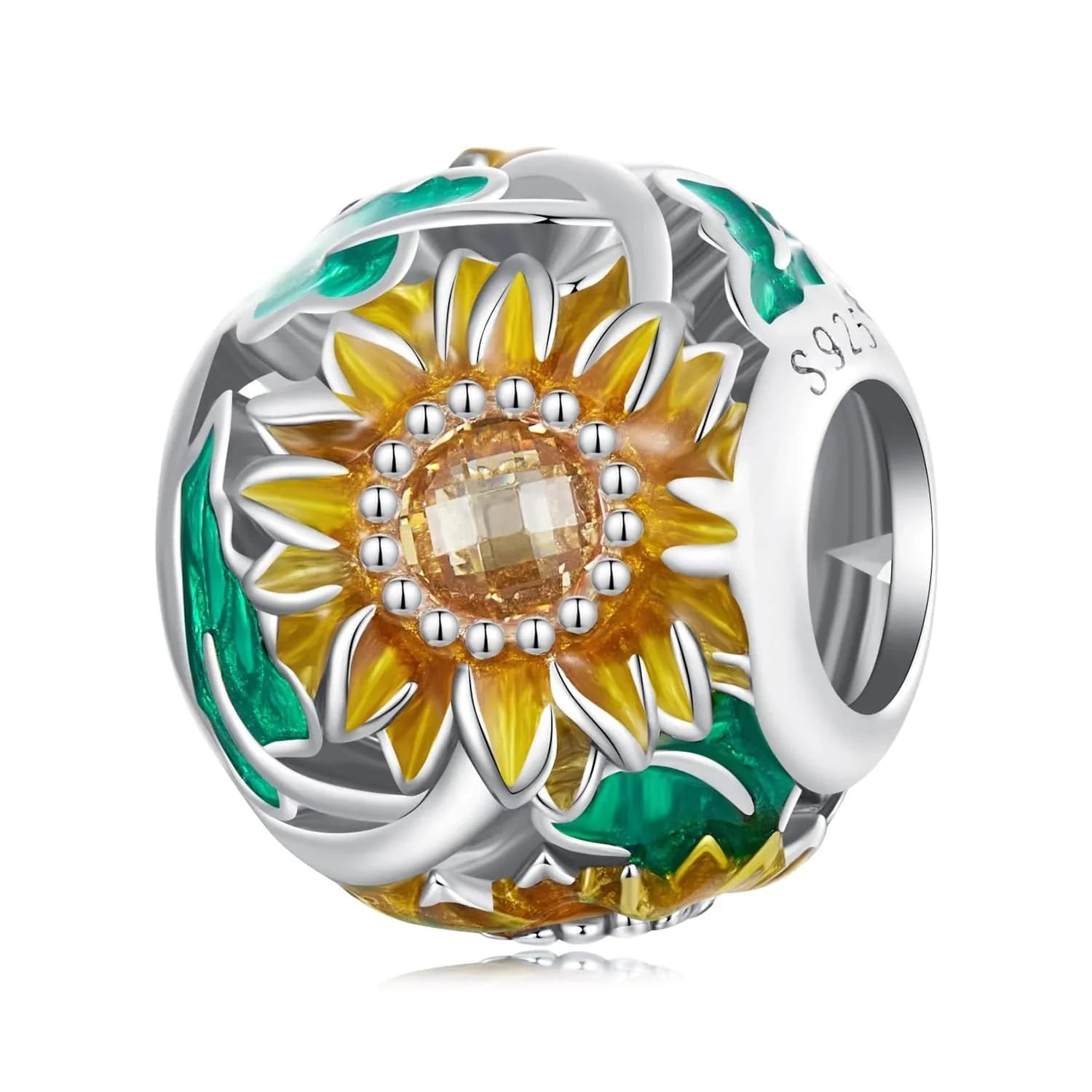 Liora Atelier Blooming Sunflower Bead Charm