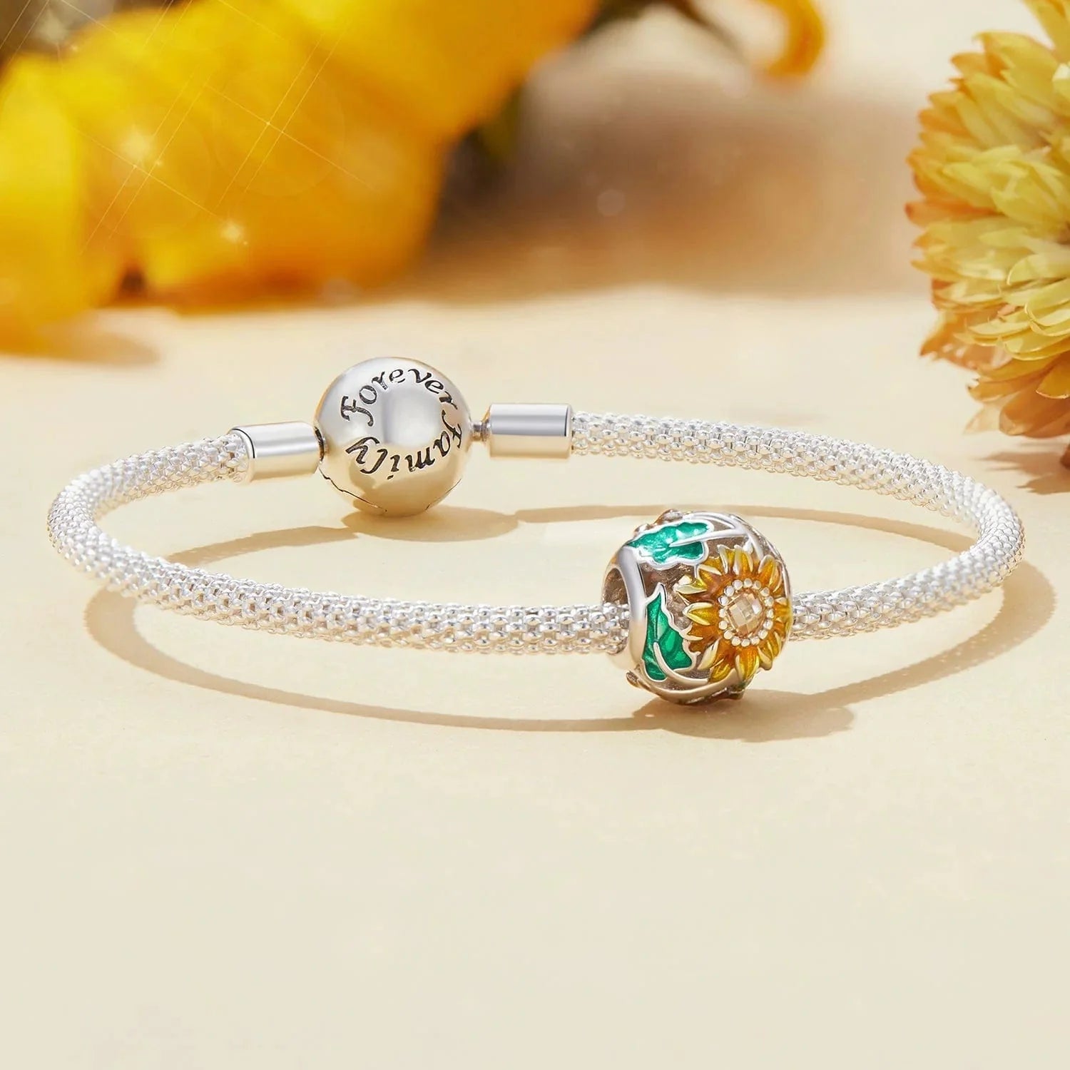 Liora Atelier Blooming Sunflower Bead Charm
