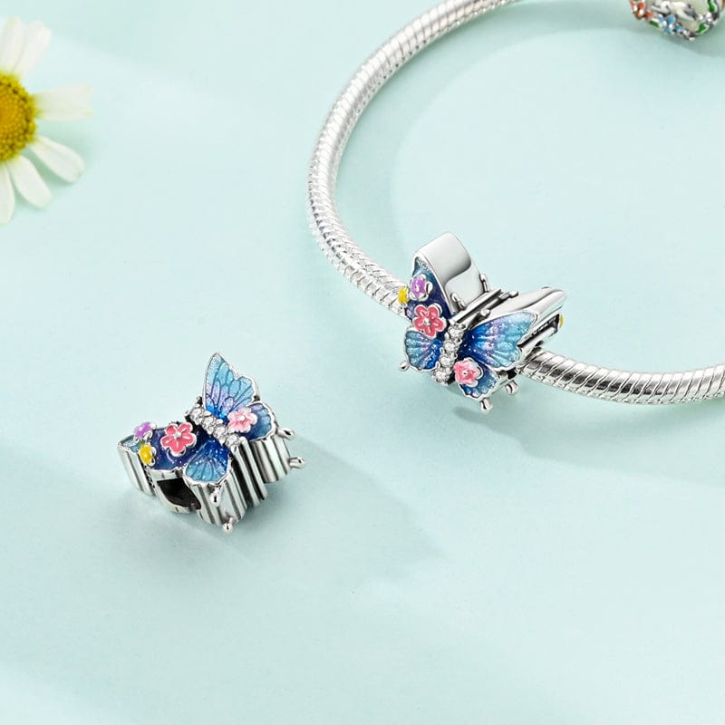 Liora Atelier Blue Butterfly Sparkling Charm