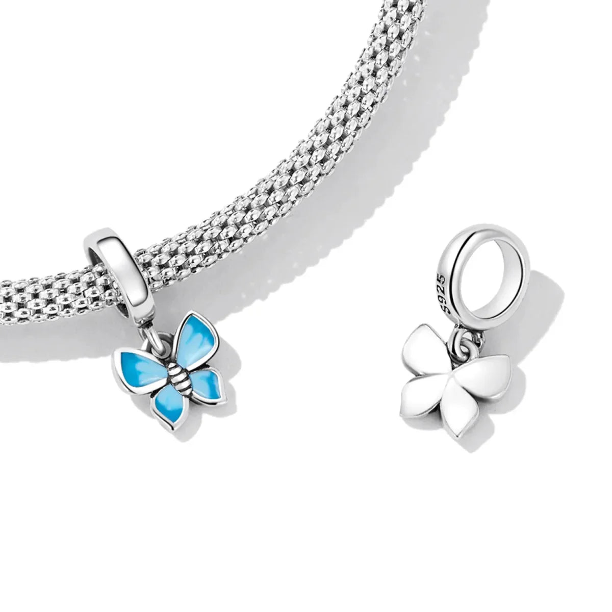 Liora Atelier Blue Butterfly Mini Dangle Charm