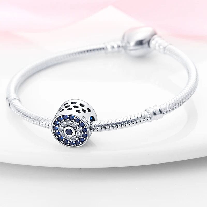Liora Atelier Blue Crystal Evil Eye Charm