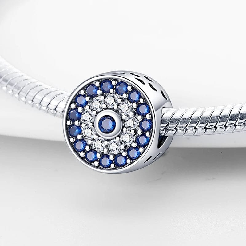 Liora Atelier Blue Crystal Evil Eye Charm