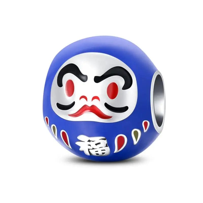 Liora Atelier Blue Daruma Doll Charm