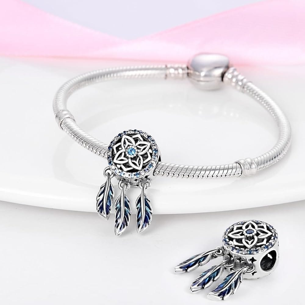 Liora Atelier Blue Dreamcatcher Charm