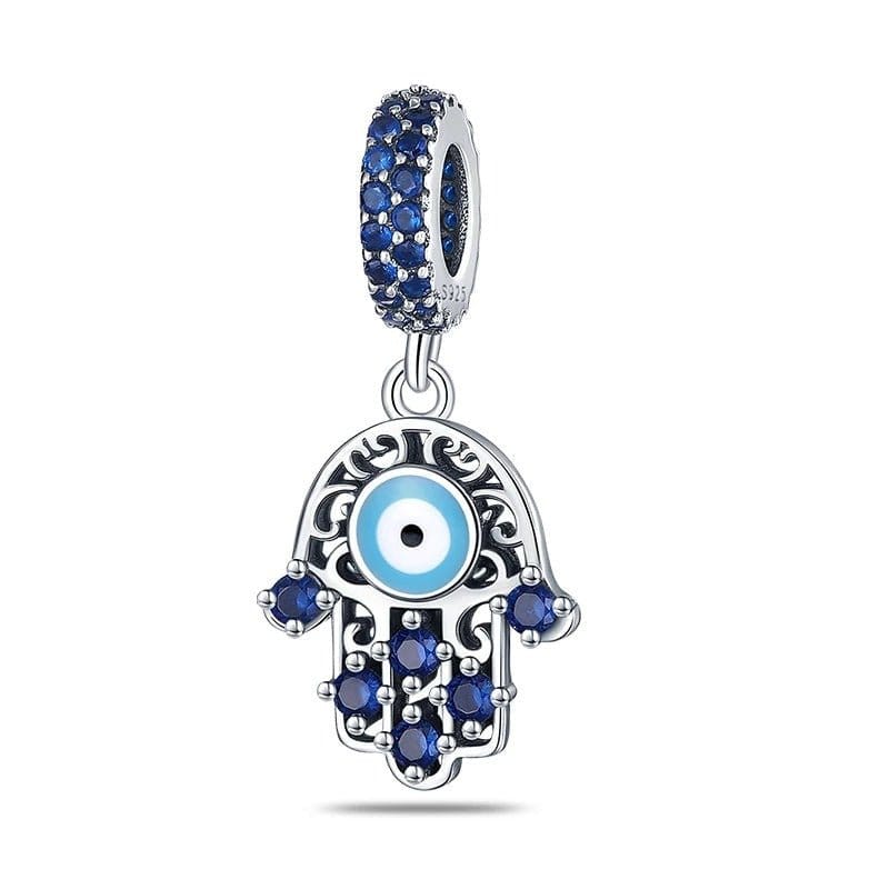 Liora Atelier Blue Hand of Fatima Charm