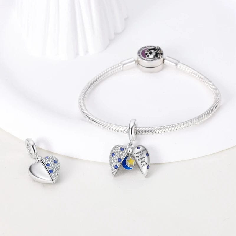 Liora Atelier Blue Moon Love Lock Charm