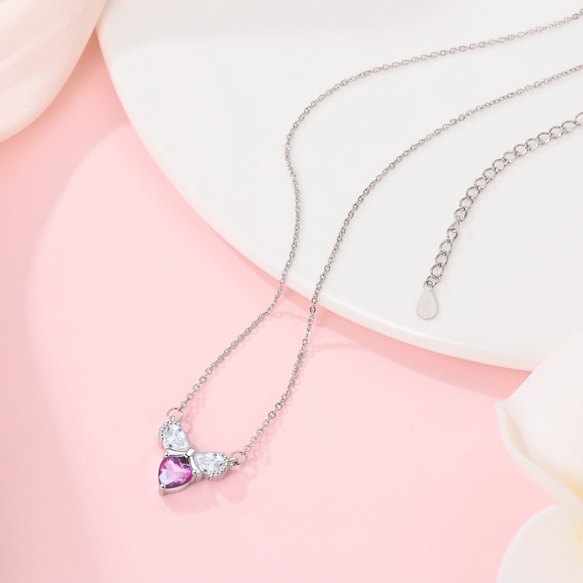 Liora Atelier Bow & Heart Elegance Necklace