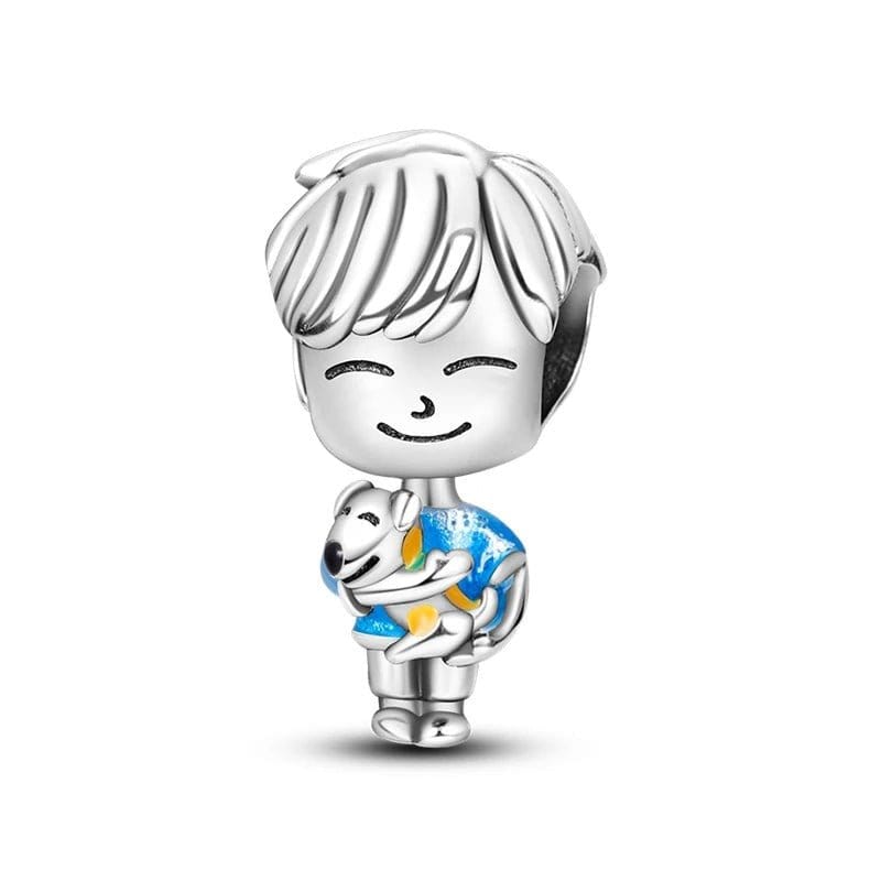 Liora Atelier Boy with Dog Charm