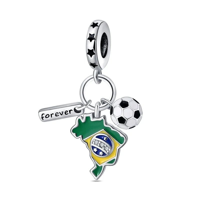 Liora Atelier Brazil Football Charm