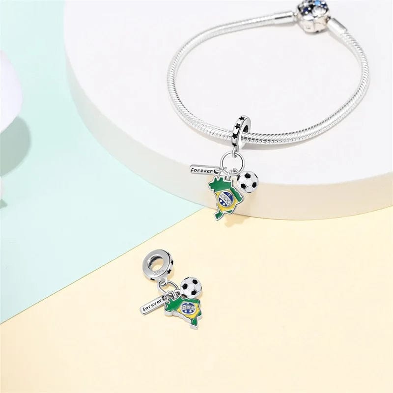 Liora Atelier Brazil Football Charm